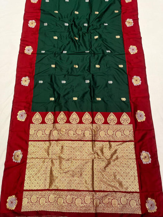 Flower Paithani Saree