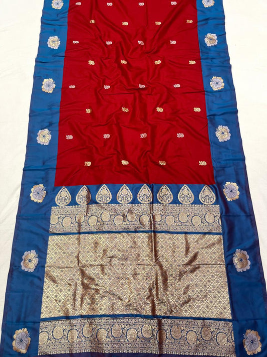 Flower Paithani Saree