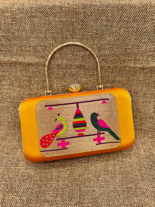 Paithani Clutch
