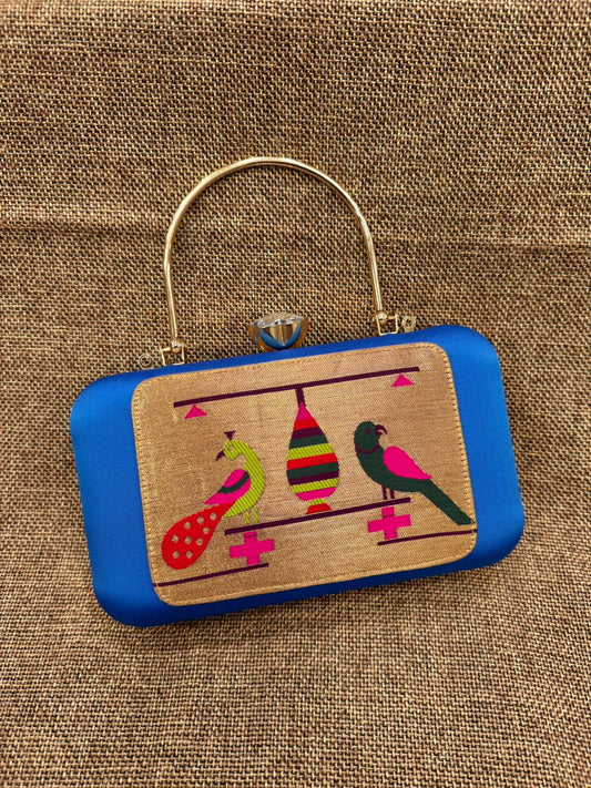 Paithani Clutch