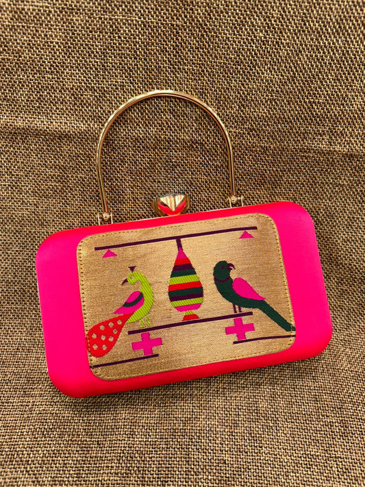 Paithani Clutch