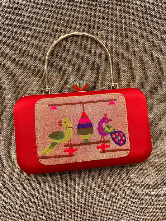 Paithani Clutch