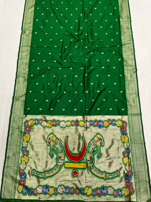 Rajmata Jijau paithani Saree