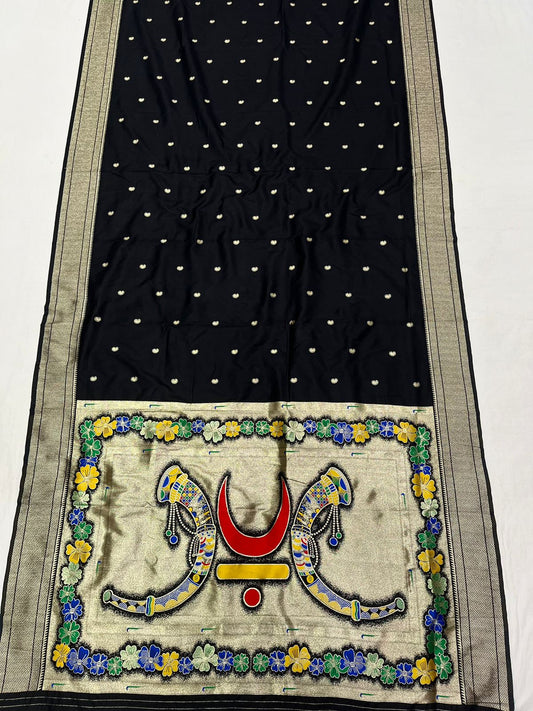 Rajmata Jijau paithani Saree