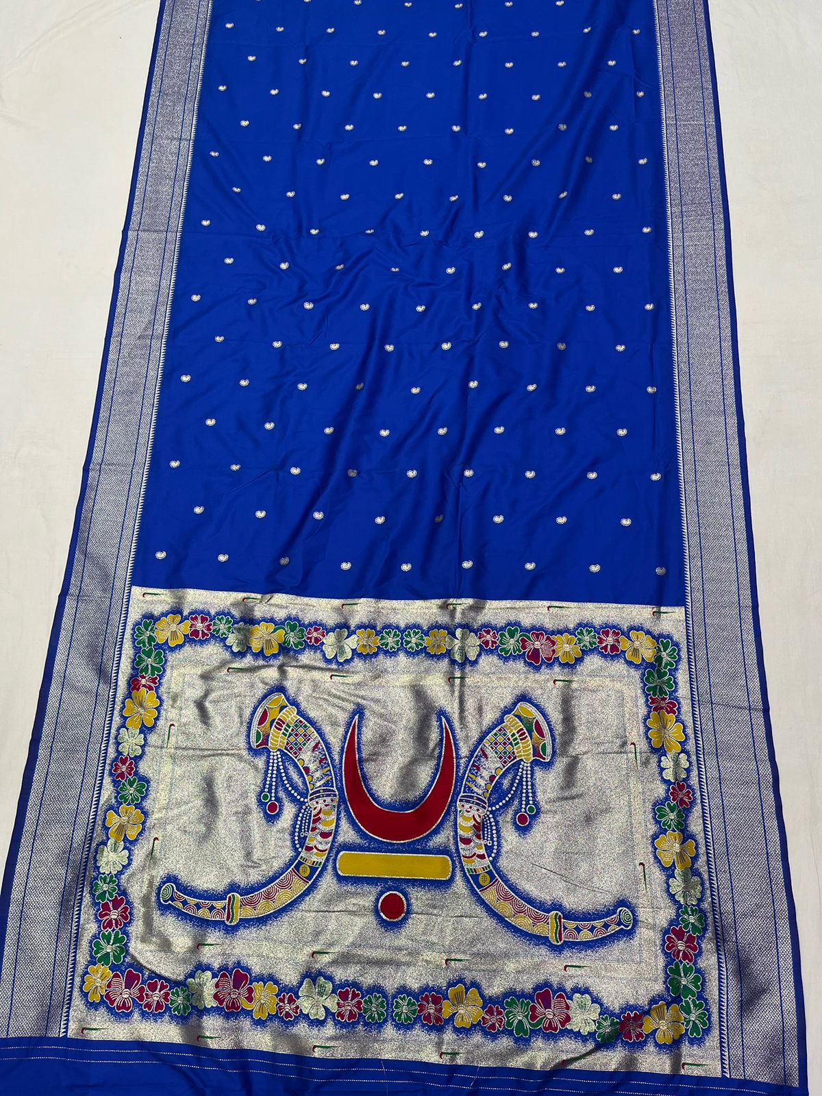 Rajmata Jijau paithani Saree