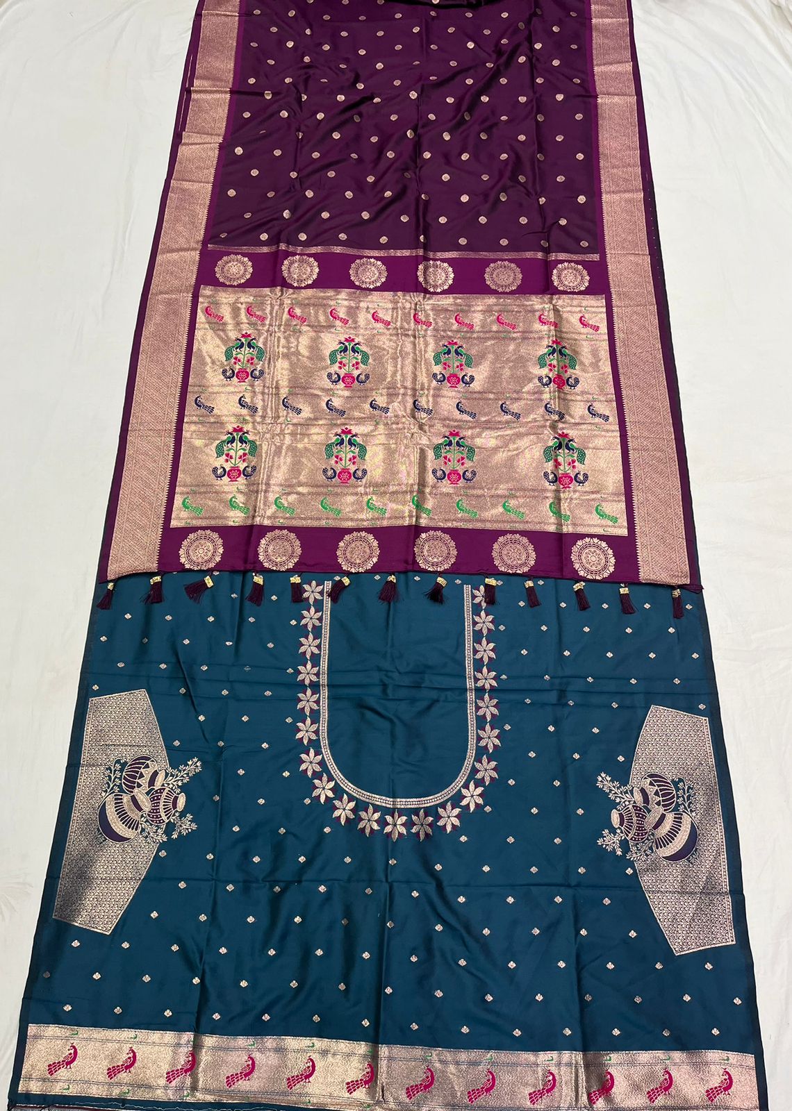 Anisha paithani Saree