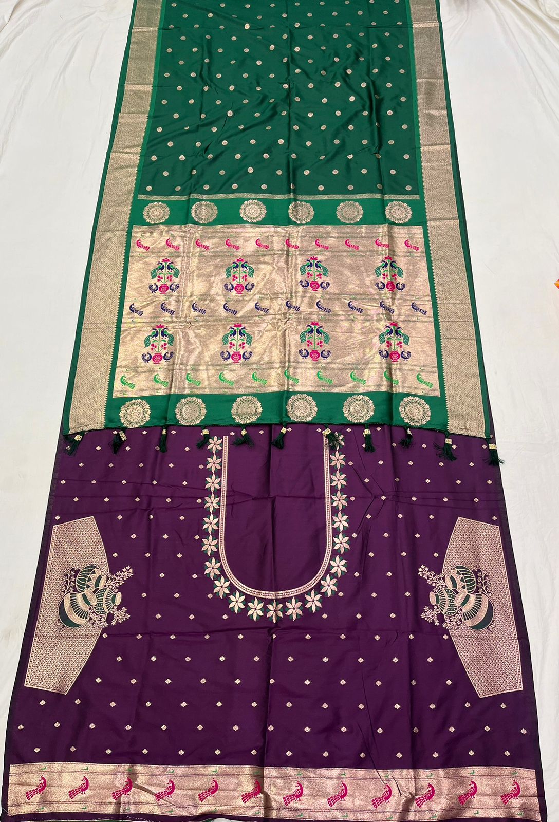 Anisha paithani Saree