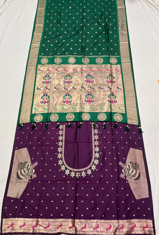 Anisha paithani Saree