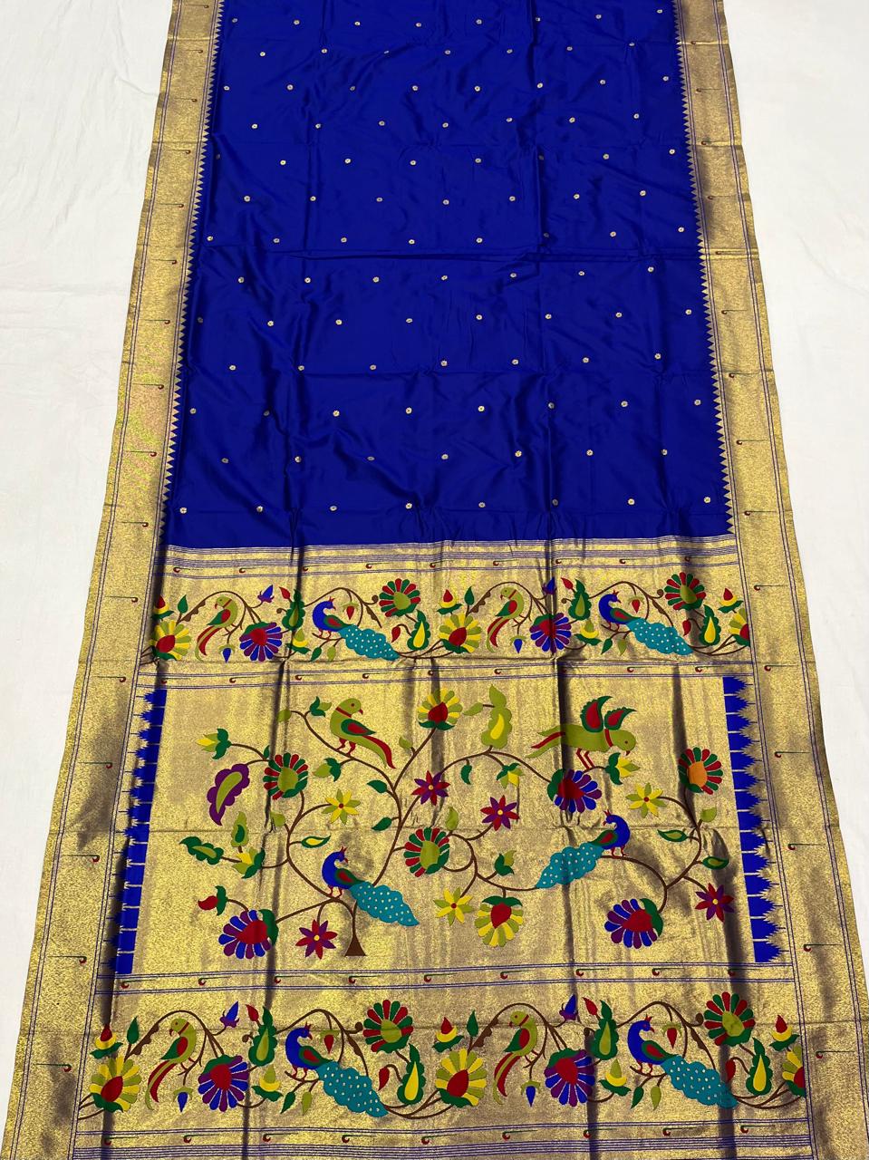 Muniya Paithani Saree