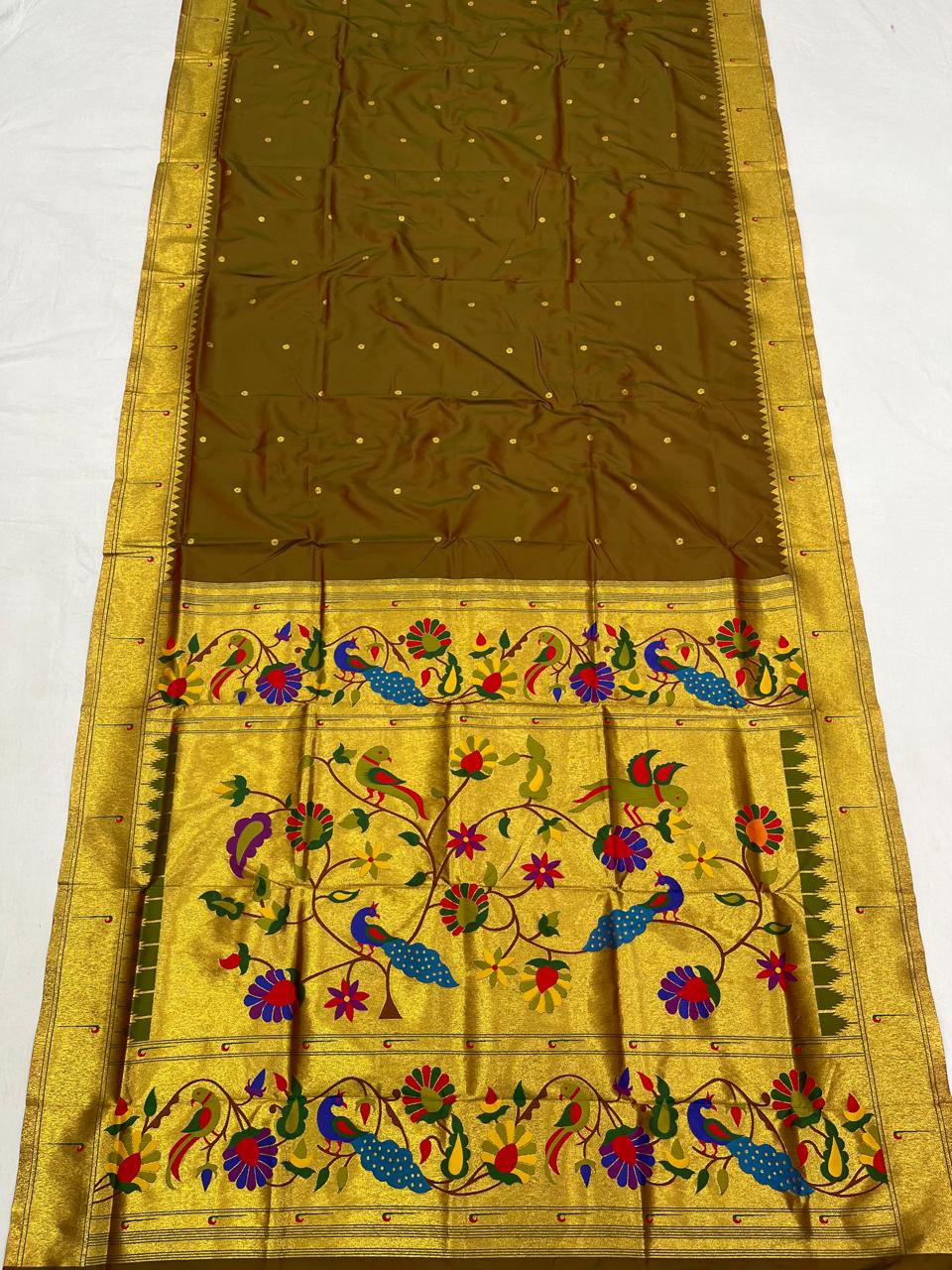 Muniya Paithani Saree