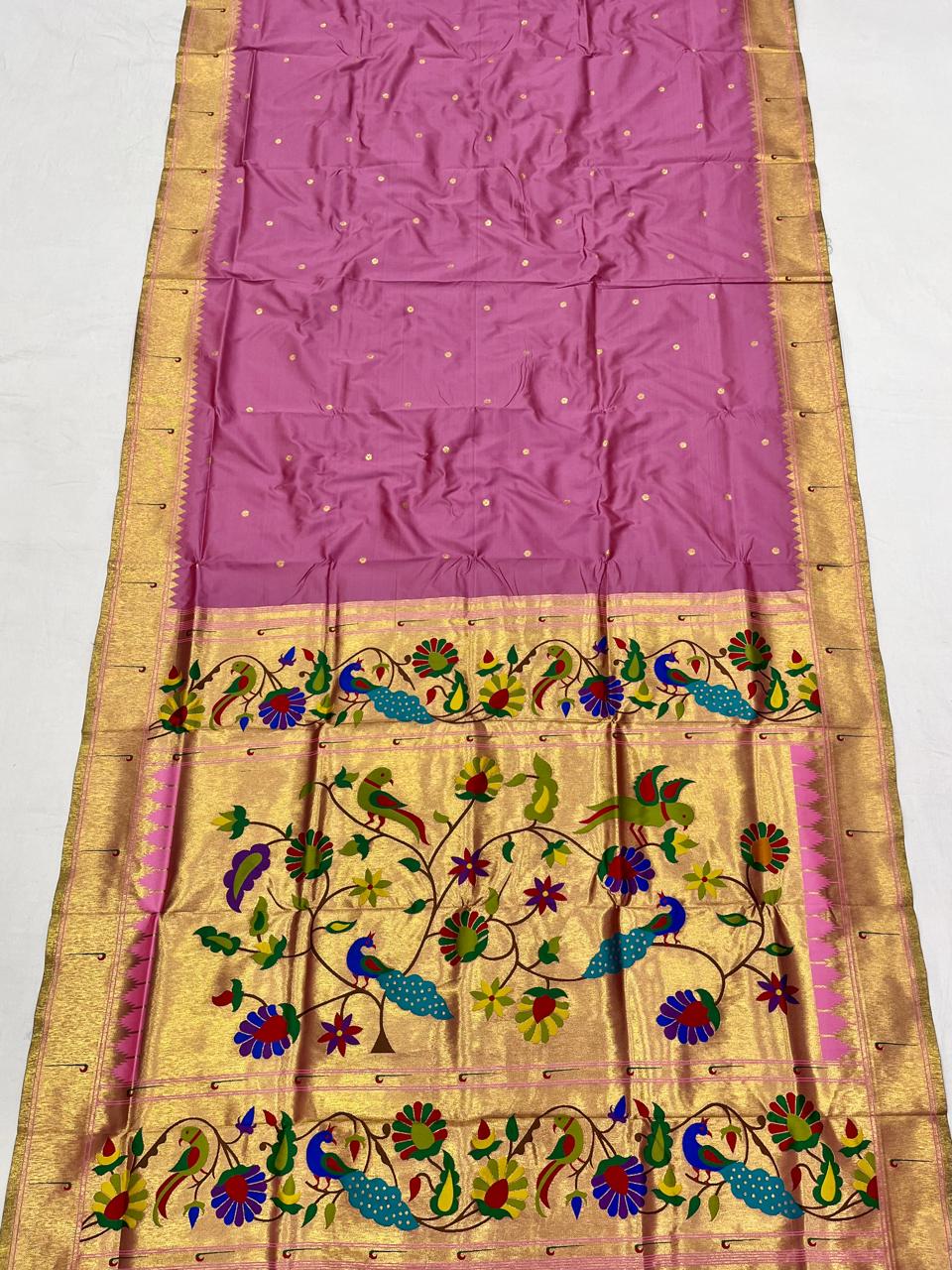 Muniya Paithani Saree
