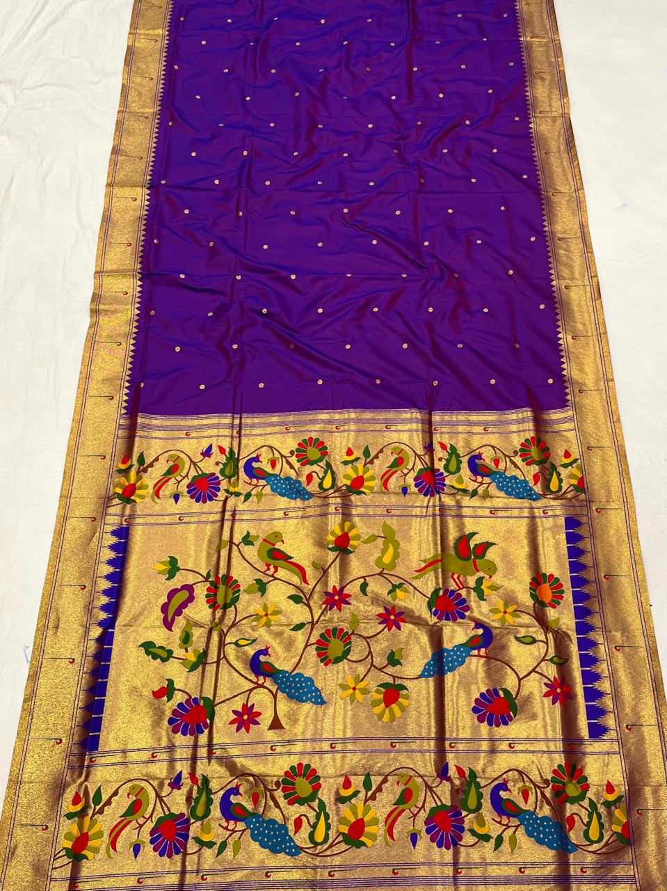 Muniya Paithani Saree