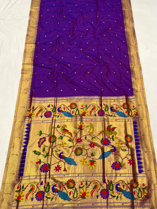 Muniya Paithani Saree
