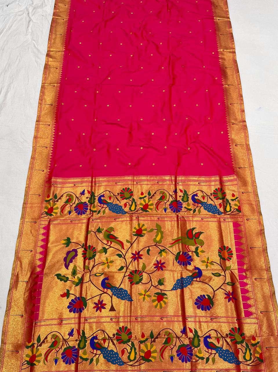 Muniya Paithani Saree