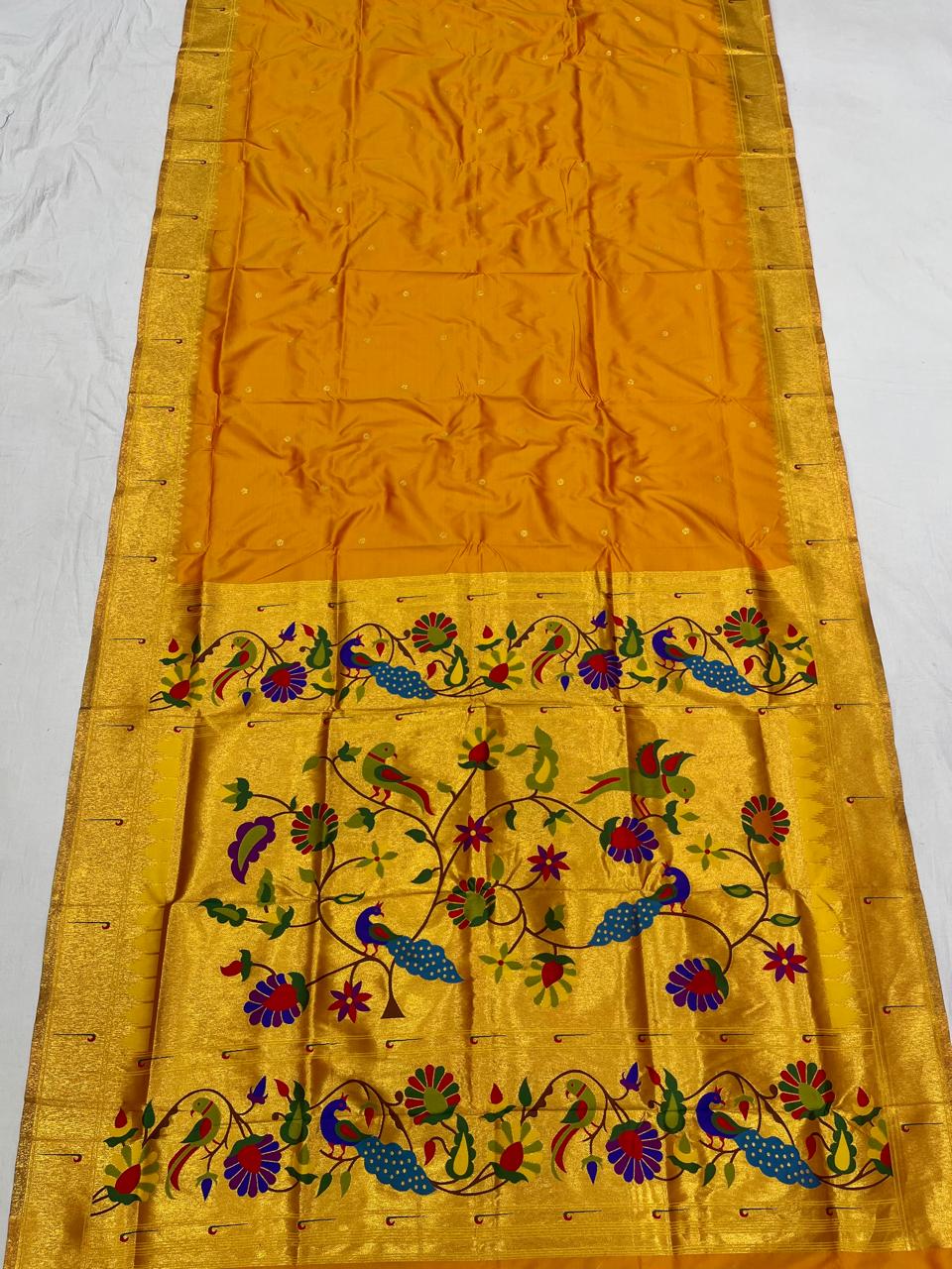 Muniya Paithani Saree