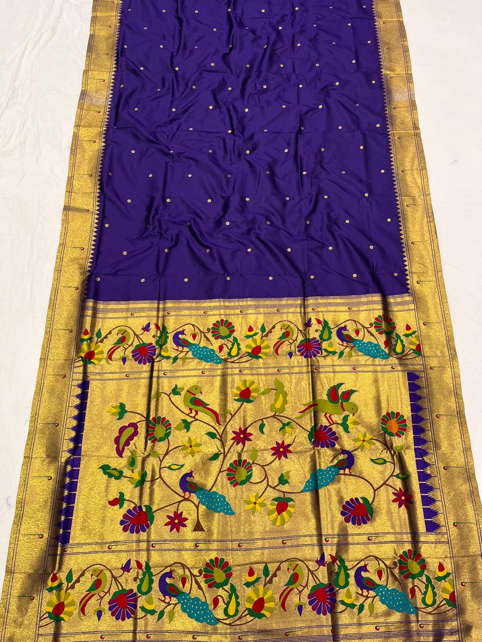 Muniya Paithani Saree