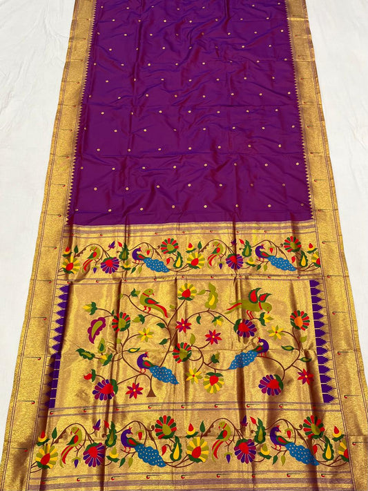 Muniya Paithani Saree