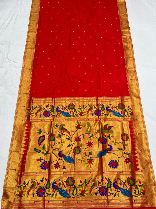 Muniya Paithani Saree
