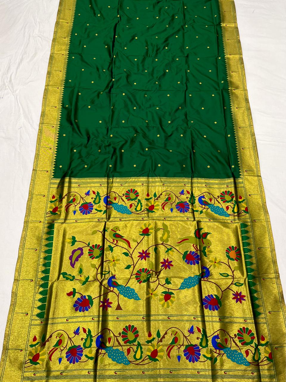 Muniya Paithani Saree