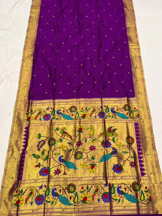 Muniya Paithani Saree