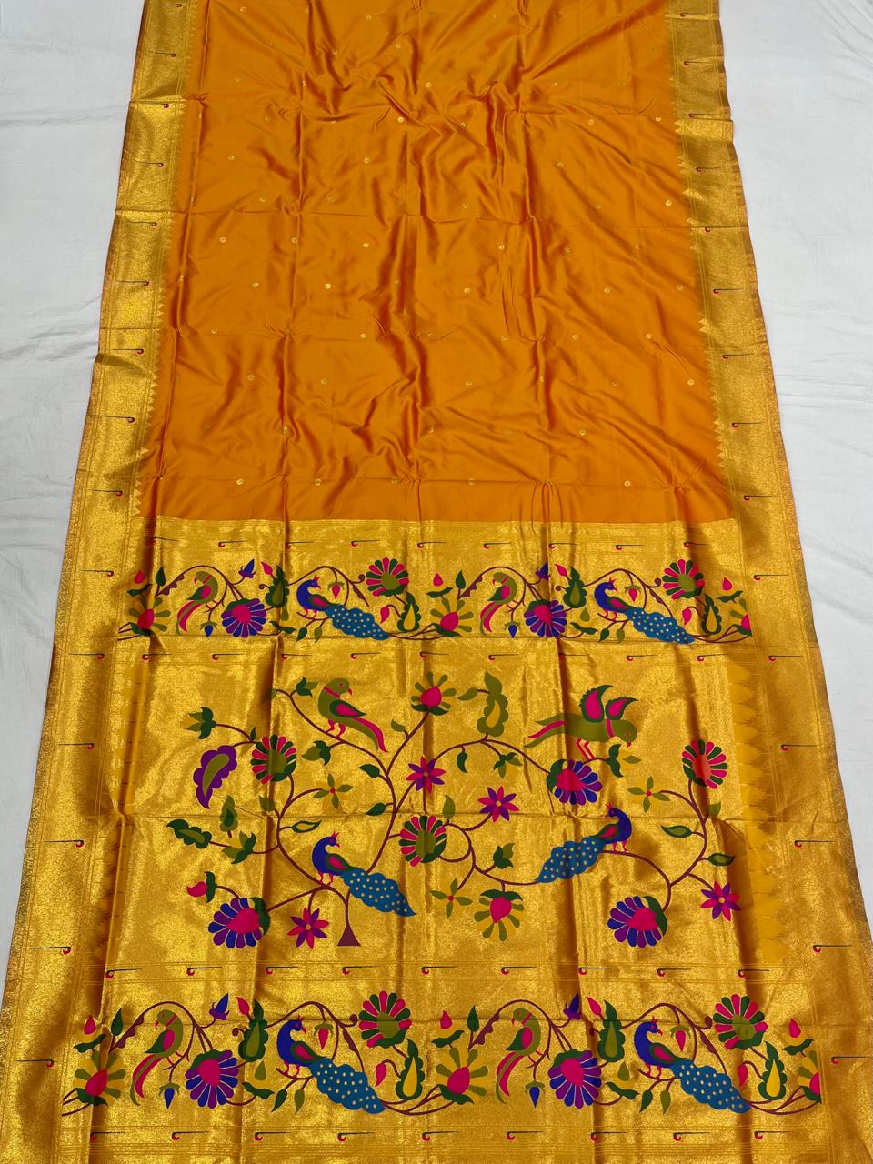 Muniya Paithani Saree