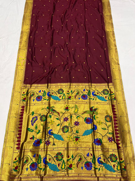 Muniya Paithani Saree