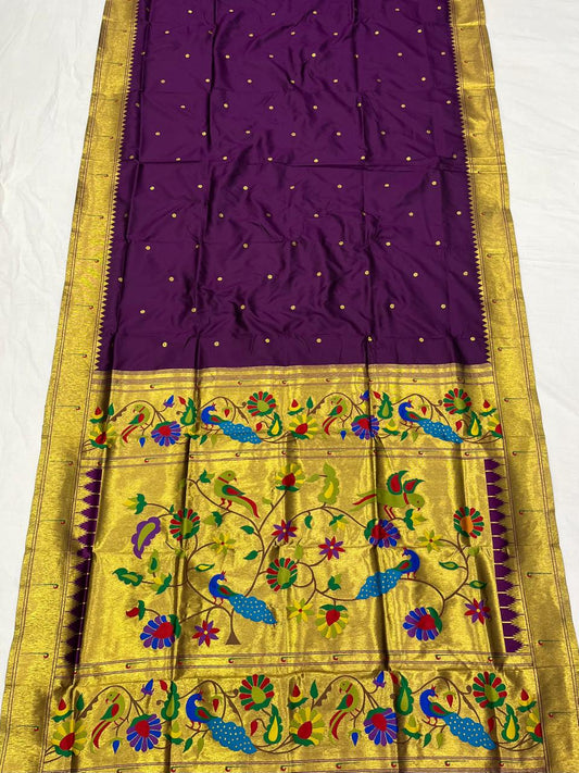 Muniya Paithani Saree