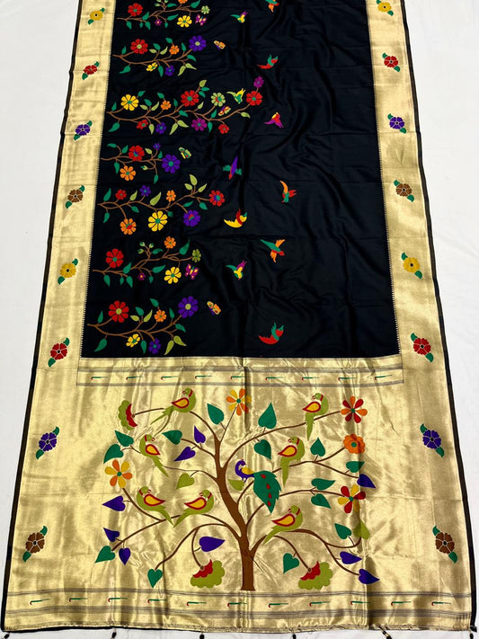 Half Allover Paithani