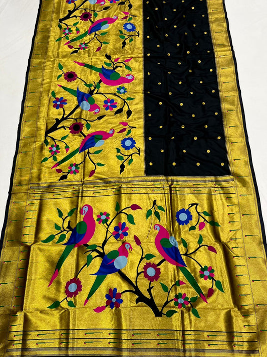 Half Allover Paithani