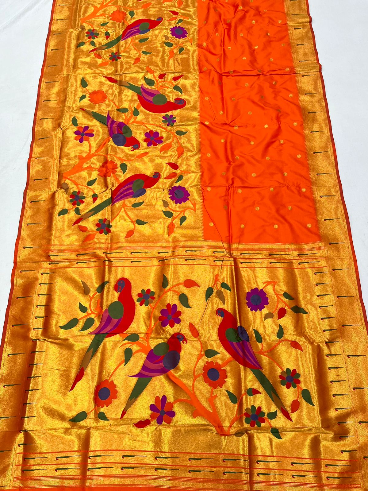 Half Allover Paithani