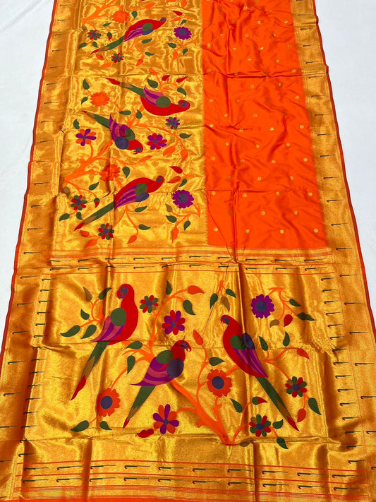 Half Allover Paithani