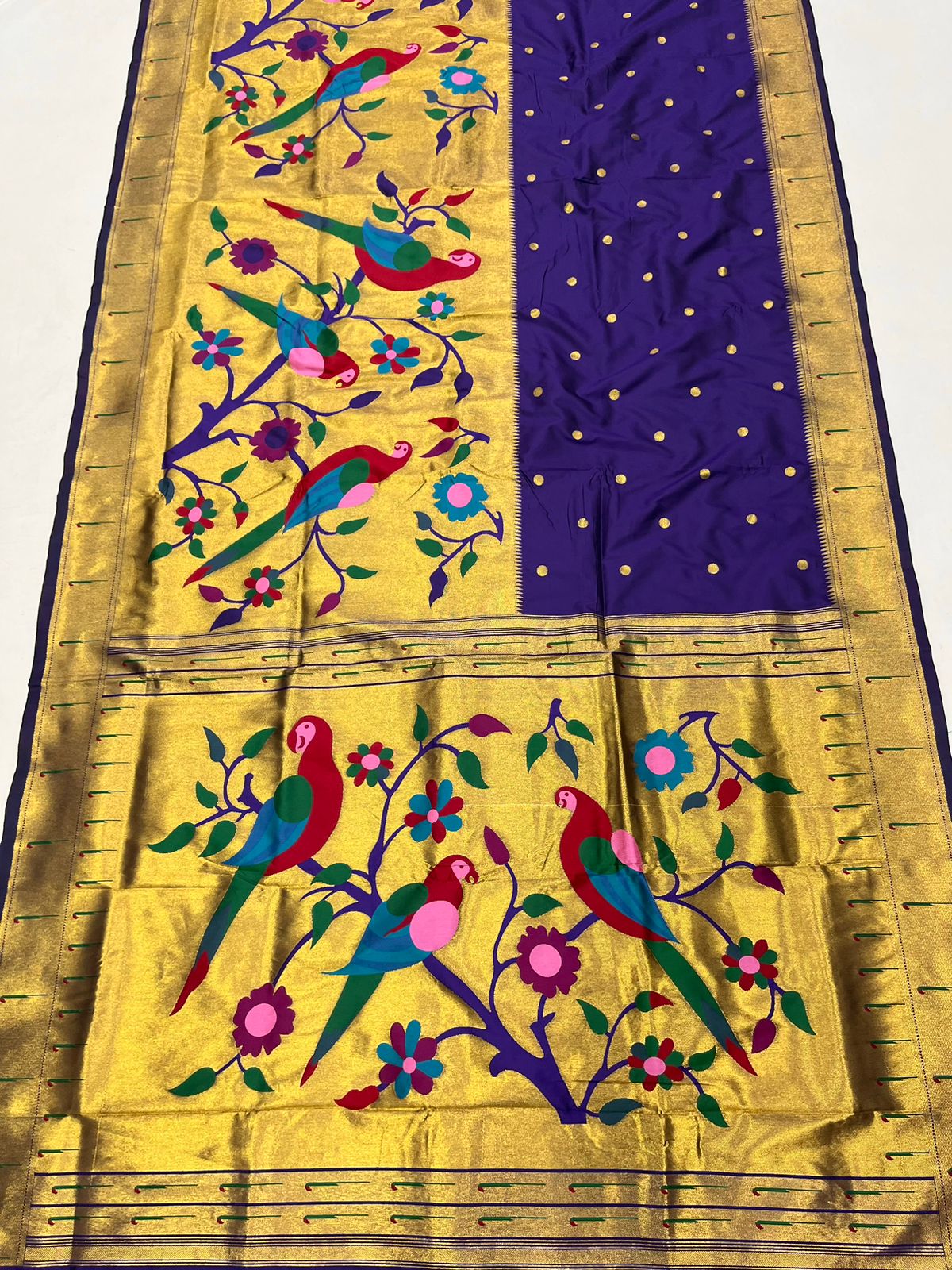 Half Allover Paithani