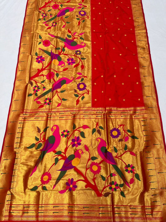 Half Allover Paithani