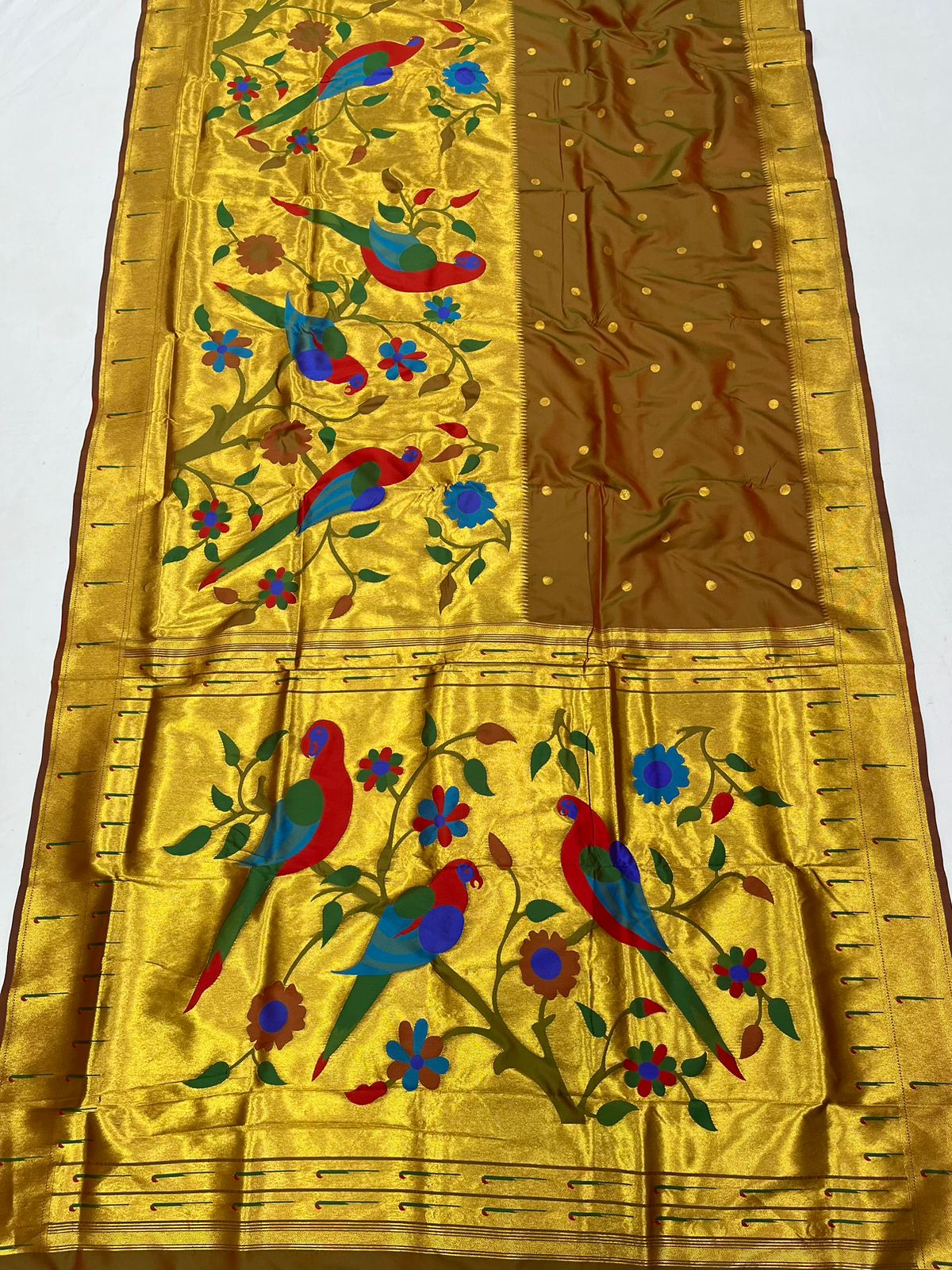 Half Allover Paithani