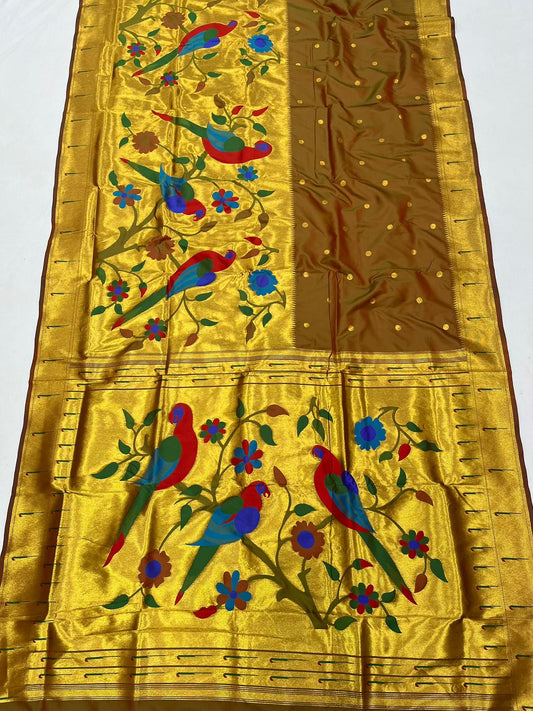 Half Allover Paithani