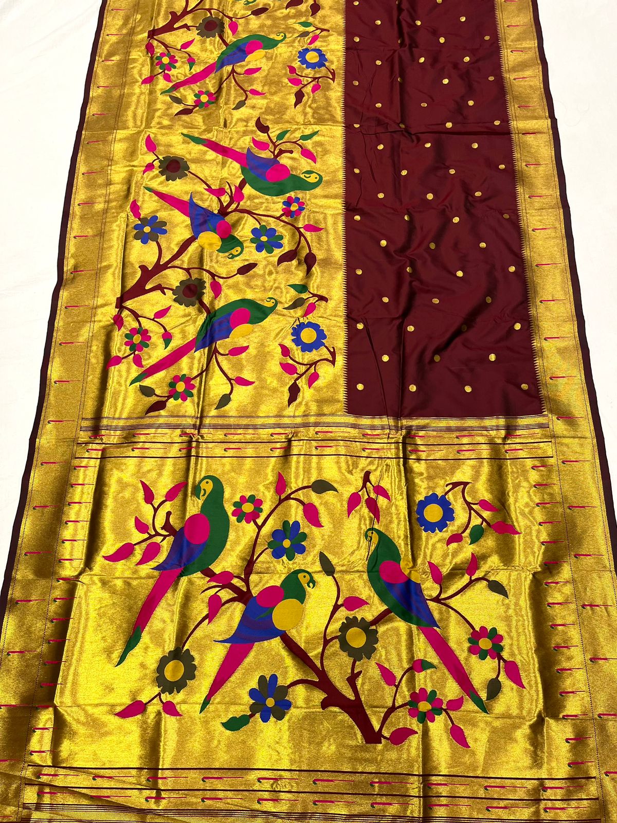 Half Allover Paithani