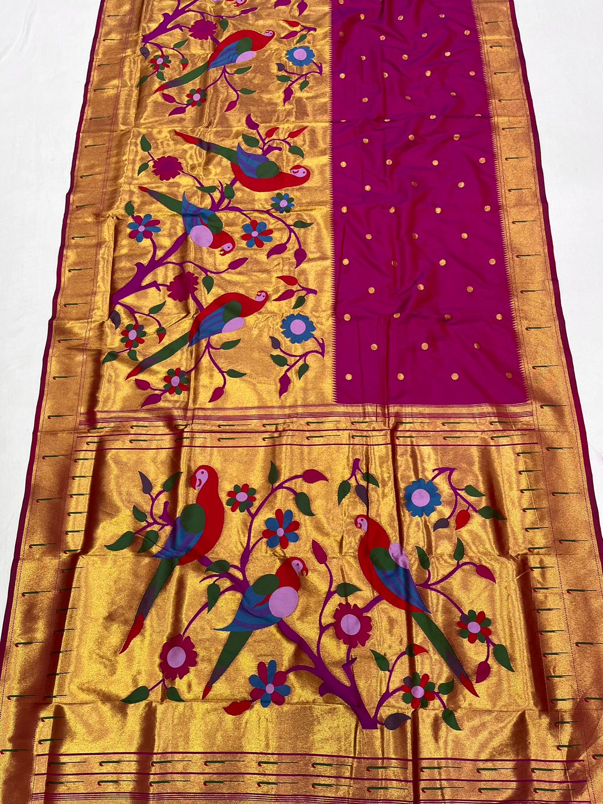 Half Allover Paithani