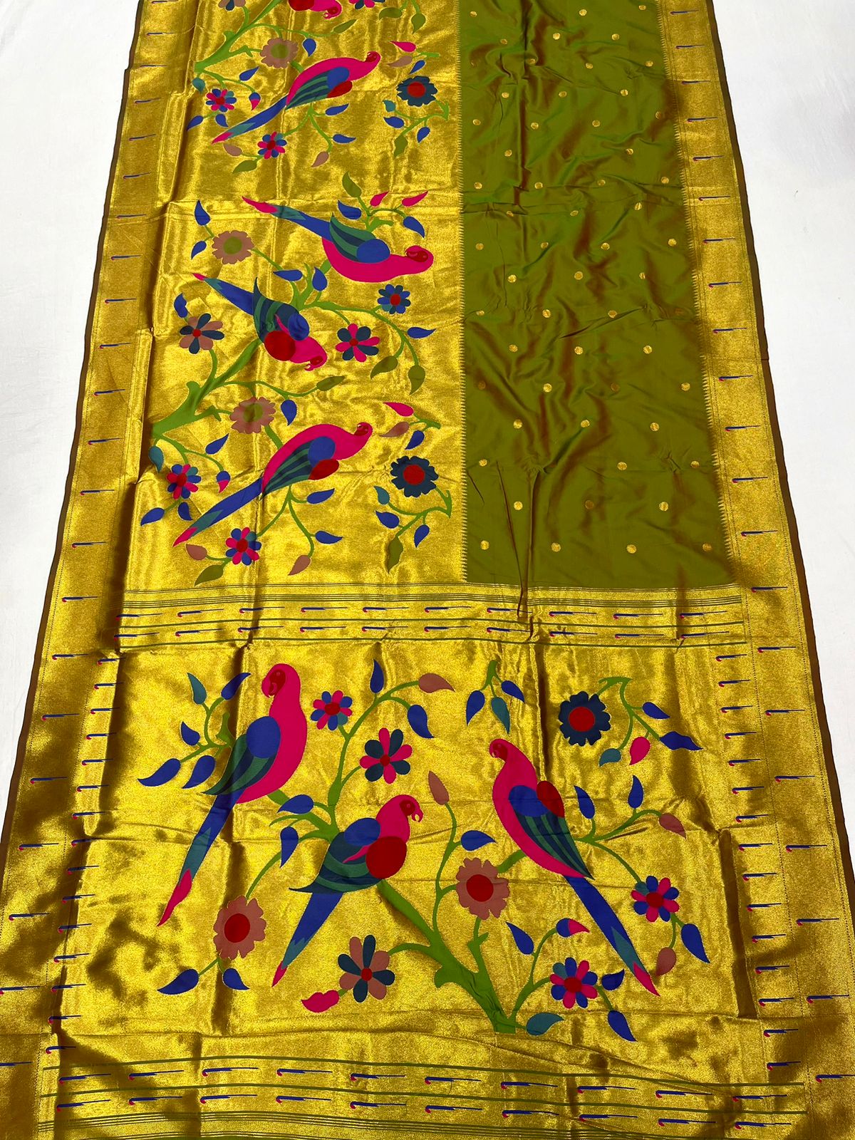 Half Allover Paithani