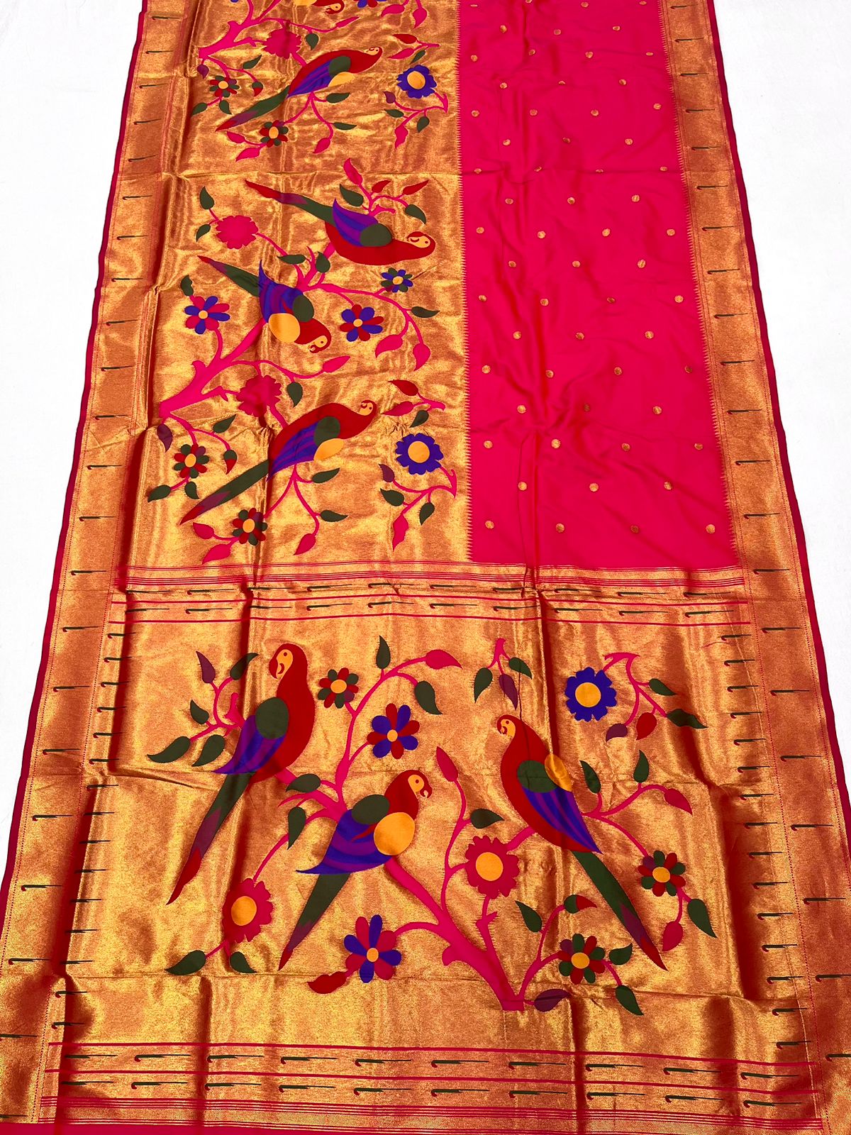 Half Allover Paithani