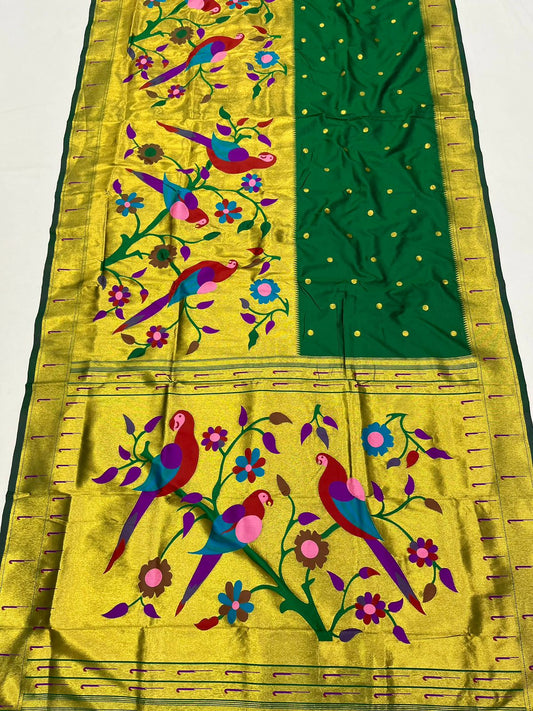 Half Allover Paithani