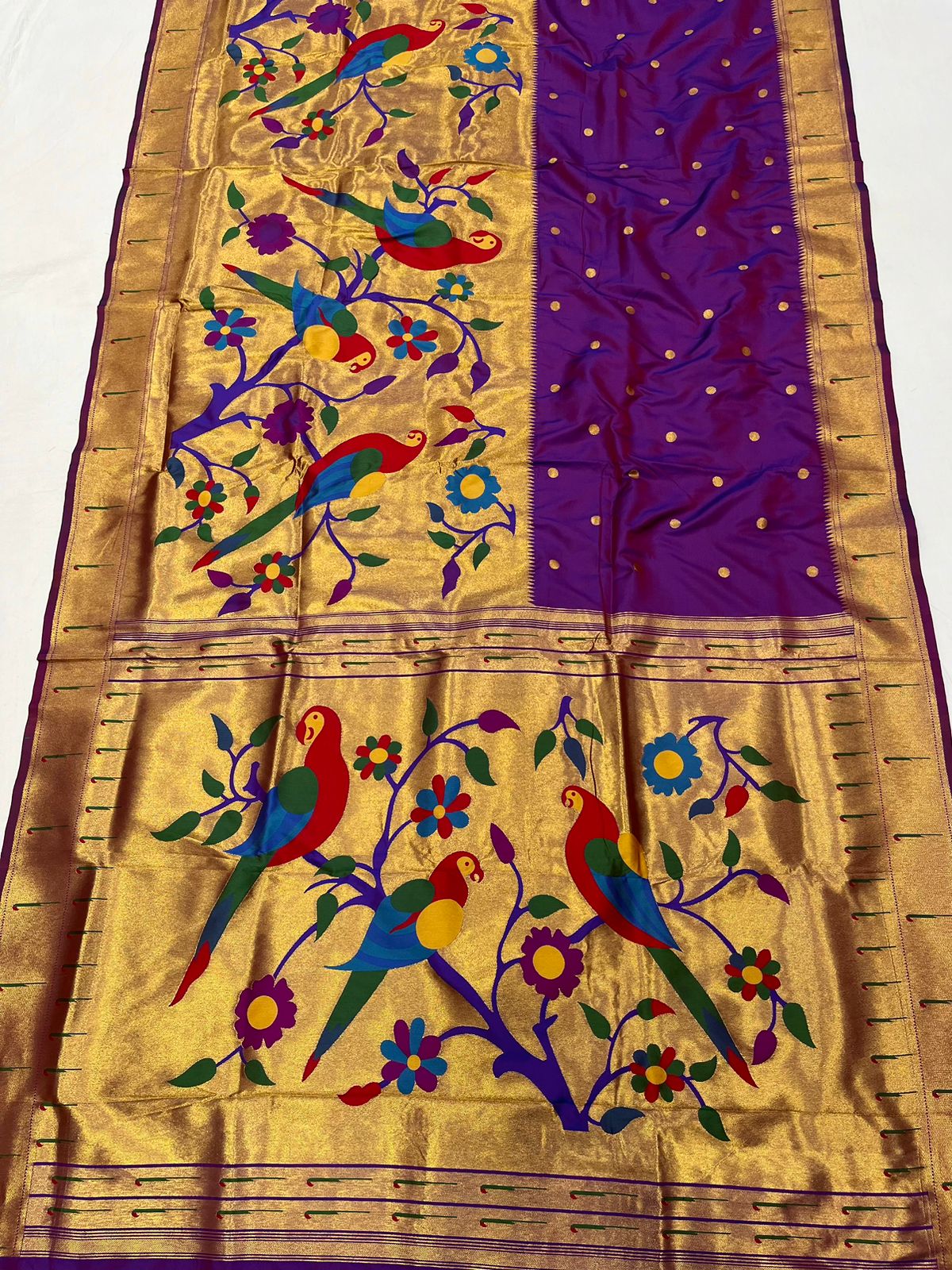 Half Allover Paithani