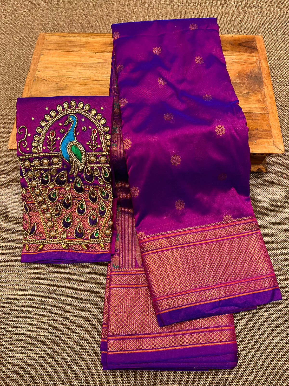 Kalanjali Paithani Saree