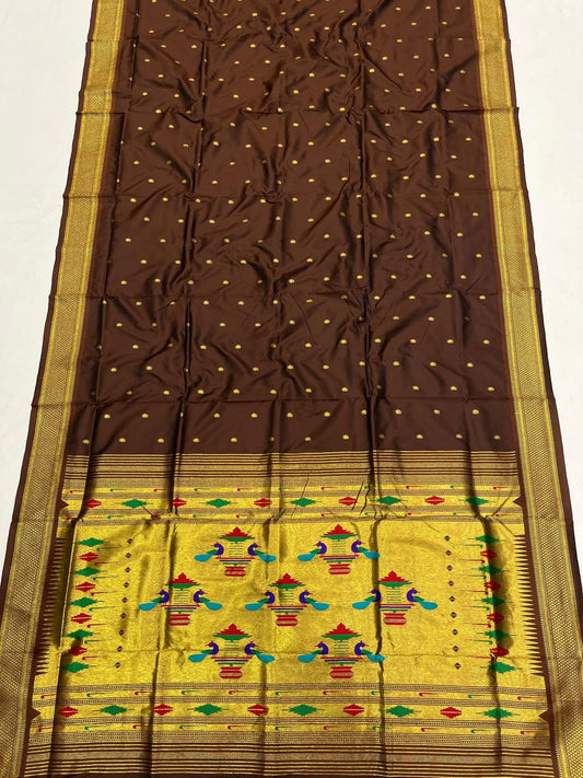 Double Pallu Saree Soft Silk