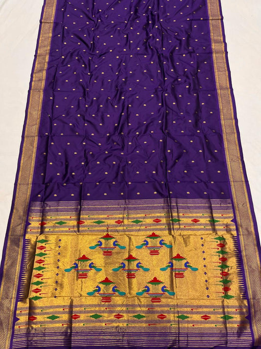 Double Pallu Saree Soft Silk