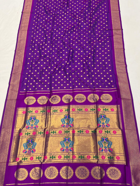 Maharani Paithani Saree Soft Silk