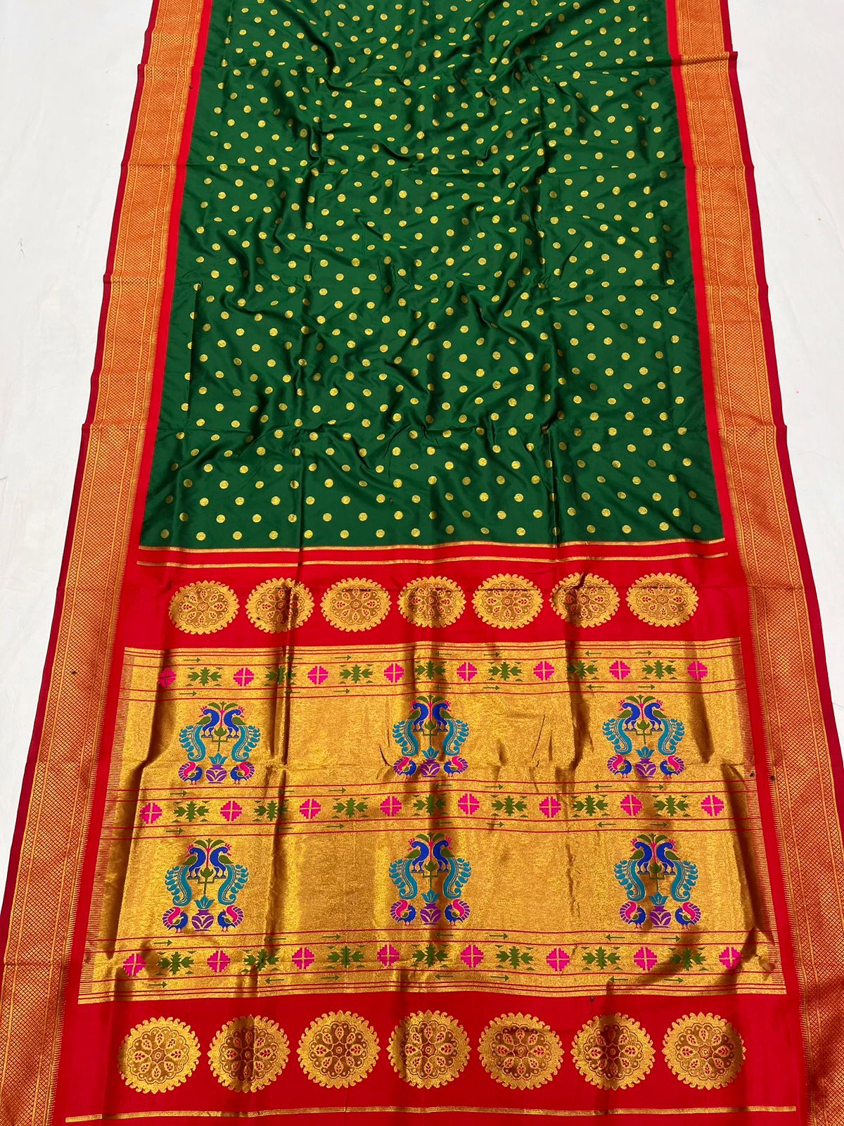 Maharani Paithani Saree Soft Silk