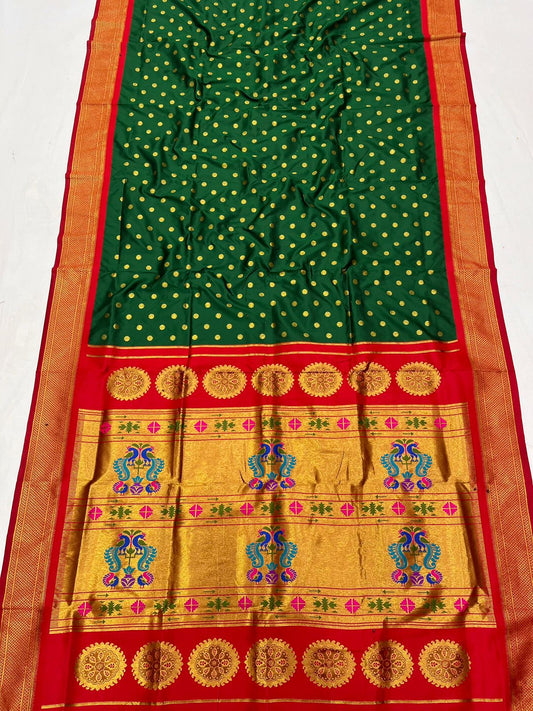 Maharani Paithani Saree Soft Silk