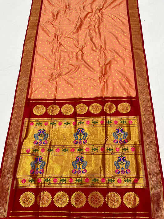 Maharani Paithani Saree Soft Silk