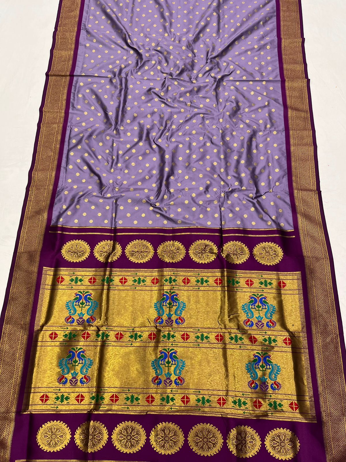 Maharani Paithani Saree Soft Silk