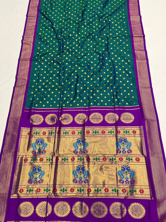 Maharani Paithani Saree Soft Silk